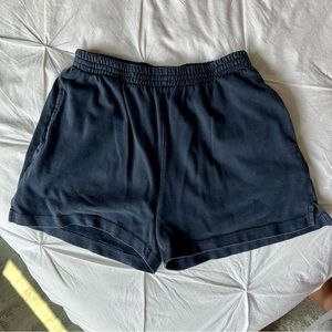 Brandy Melville John Galt Blue Rosa Sweat Shorts